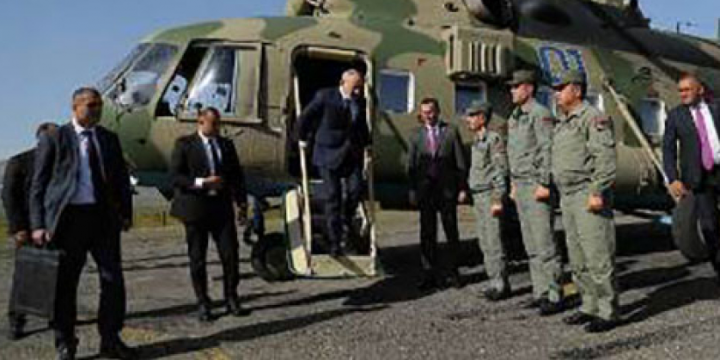 Nikol Paşinyanın helikopteri təcili eniş edib