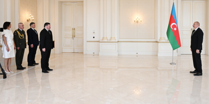 President Ilham Aliyev received credentials of incoming Ukrainian ambassador to Azerbaijan