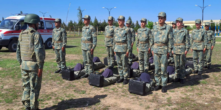 Azerbaijan’s Defense Ministry: Engineering units hold combat training classes