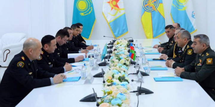 Delegation from Azerbaijan’s Defense Ministry visits Kazakhstan