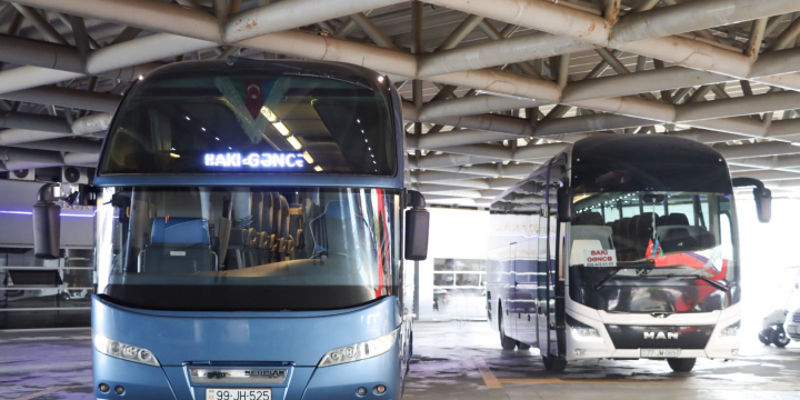 Yeni Bakı-Gəncə-Bakı avtobus reysinin qrafiki məlum olub