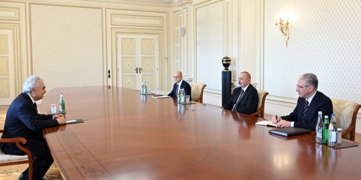 Prezident İlham Əliyev Beynəlxalq Enerji Agentliyinin icraçı direktorunu qəbul edib