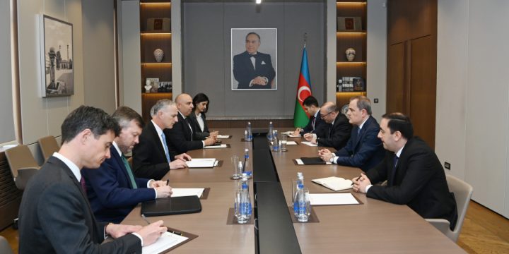 Azərbaycanın xarici işlər naziri ABŞ Dövlət Departamentinin Qafqaz danışıqları üzrə baş müşaviri ilə görüşüb