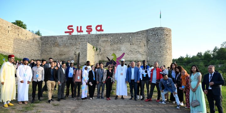 “Şuşa – İslam Əməkdaşlıq Təşkilatının Gənclər Paytaxtı 2024” Beynəlxalq Proqramının iştirakçıları Şuşa turuna çıxıblar