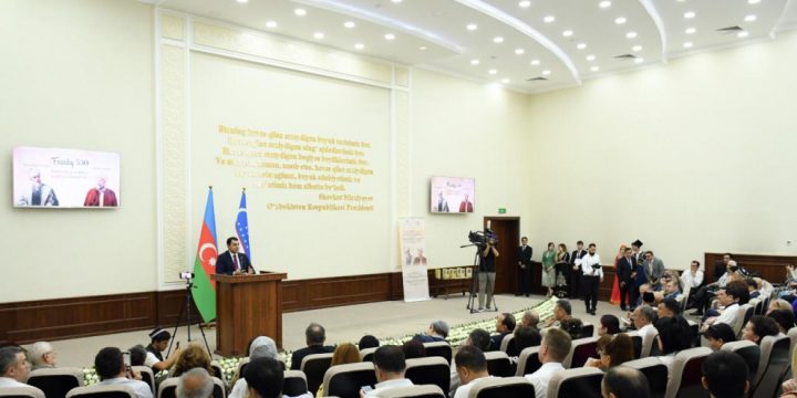 Özbəkistan Yazıçılar İttifaqında “Məhəmməd Füzuli və Əlişir Nəvai: ortaq ədəbi-mənəvi dəyərlərimiz” adlı konfrans keçirilib