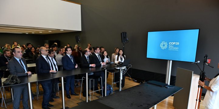 Bonnda COP29 Sədrliyinin Fəaliyyət Gündəliyinə daxil olan bəzi təşəbbüslərin təqdimatı keçirilib