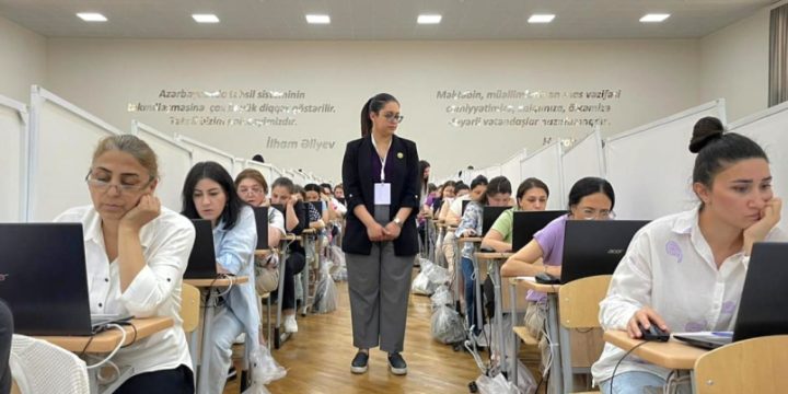Bu gün paytaxt üzrə 3070 müəllim sertifikatlaşdırma prosesinə dəvət olunub