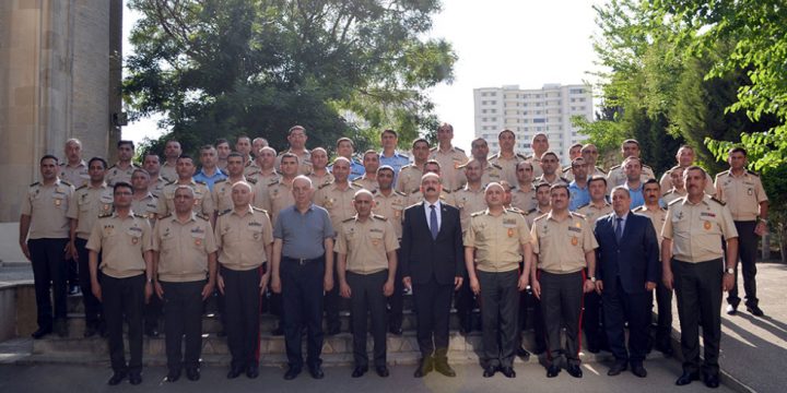 Əməliyyat-taktiki fakültənin 2-ci kurs dinləyicilərinin buraxılış mərasimi keçirilib