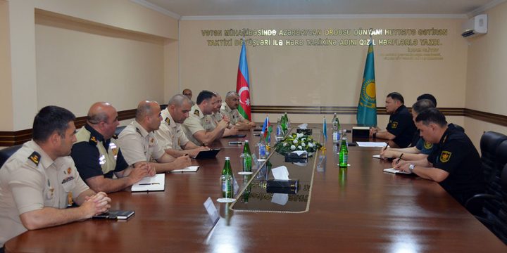 Delegation from Kazakhstan visited the Military Police Department of Azerbaijan Defense Ministry