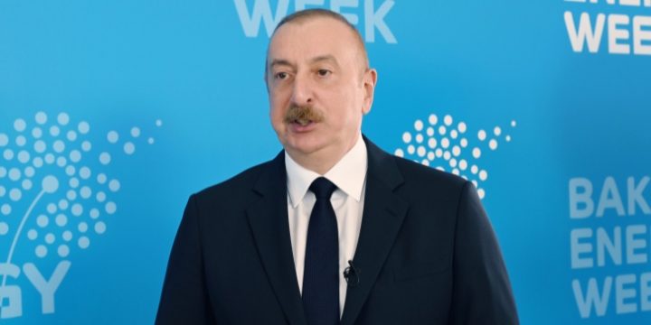 President Ilham Aliyev’s interview was broadcast on Euronews channel