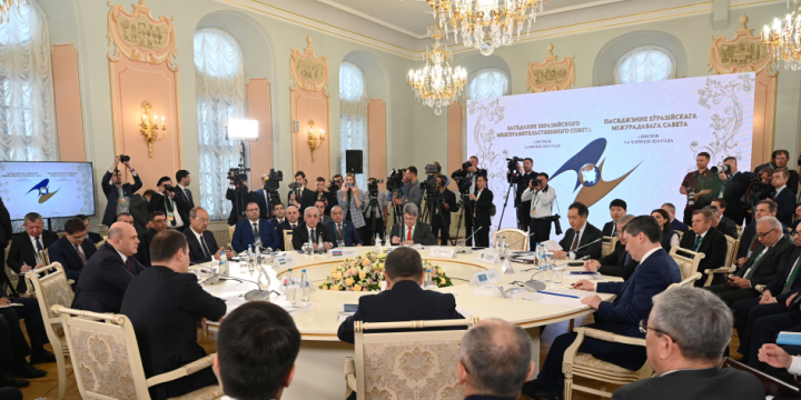 Əli Əsədov Minskdə Avrasiya Hökumətlərarası Şurasının iclasında qonaq qismində iştirak edib