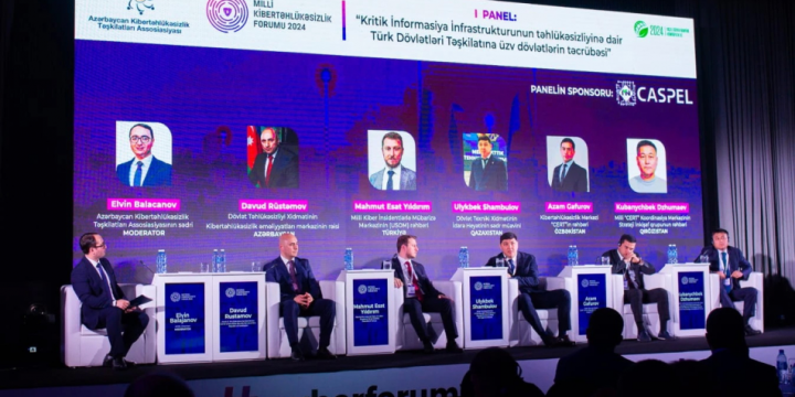 Kibertəhlükəsizlik forumu ilə bağlı 5 türk dövlətinin nümayəndəsi Bakıdadır