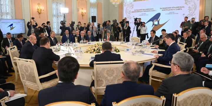 Azerbaijan’s Prime Minister attends Eurasian Intergovernmental Council’s meeting in Minsk