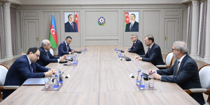 Baş nazir Əli Əsədov Almaniyanın “Knauf” Şirkətlər Qrupunun nümayəndə heyəti ilə görüşüb