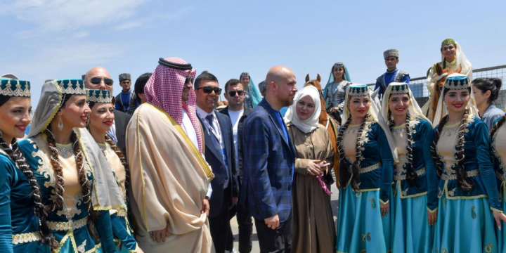 Qarabağ atları Etnosport Beynəlxalq Mədəniyyət Festivalında nümayiş etdirilib