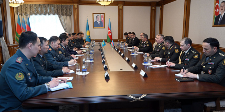 Azerbaijan, Kazakhstan sign document on military cooperation