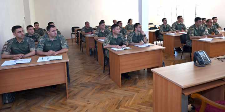 Military Police Department personnel hold training course