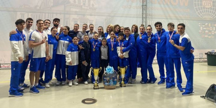 Azerbaijani acrobatic gymnasts seal stunning Cup win, leading the way in 2024 Acrobatic World Cup series