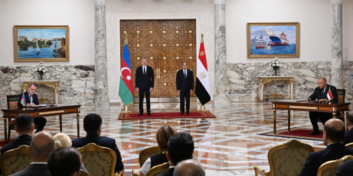 Azerbaijan, Egypt signed documents