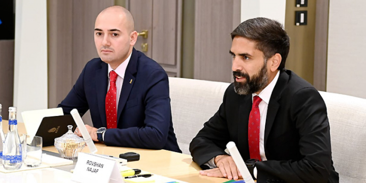 Rövşən Nəcəf Fernandu Santuşla görüləcək işləri müzakirə edib