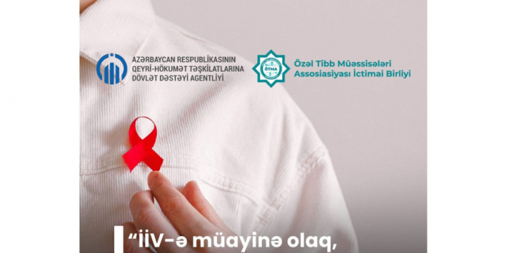 “İİV-ə görə müayinə olunaq, sağlam olaq” adlı layihəyə start verilib