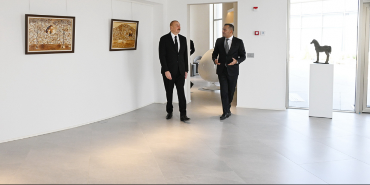 President Ilham Aliyev attended inauguration of Mud Volcanoes Tourism Complex 