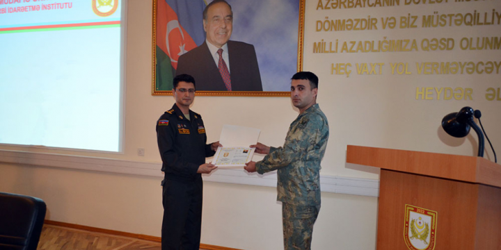 Military Administration Institute holds another graduation of Improvement Course