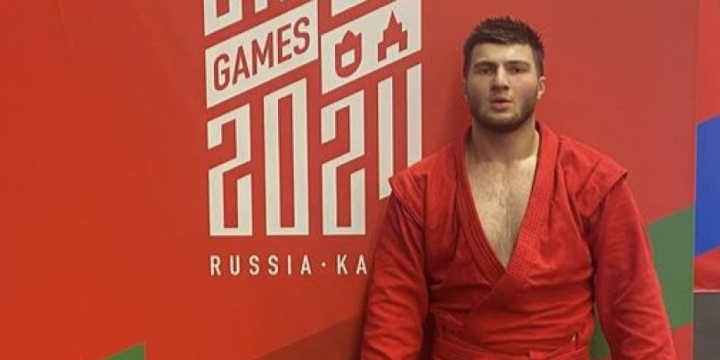 Azerbaijani sambo fighter grabs bronze in BRICS Sports Games Kazan 2024