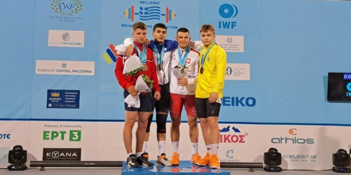 Azerbaijani junior weightlifter becomes European champion