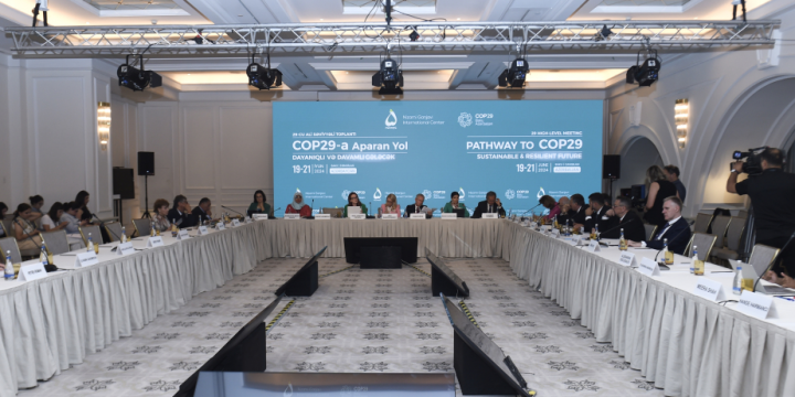 High-Level Meeting themed “Pathway to COP29: Sustainable and Resilient Future” continues with panel sessions