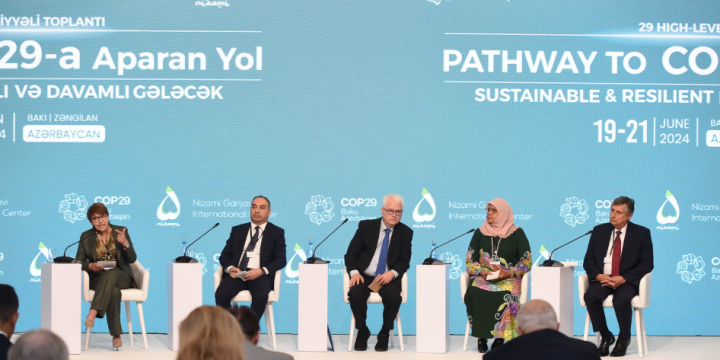 Baku-hosted High-Level Meeting features discussions on balancing, mitigation, adaptation and resilience