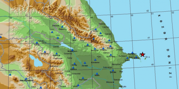 Magnitude 3.3 quake rattles Caspian Sea