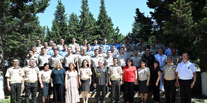 Foreign Language Center of Military Administration Institute held graduation ceremony