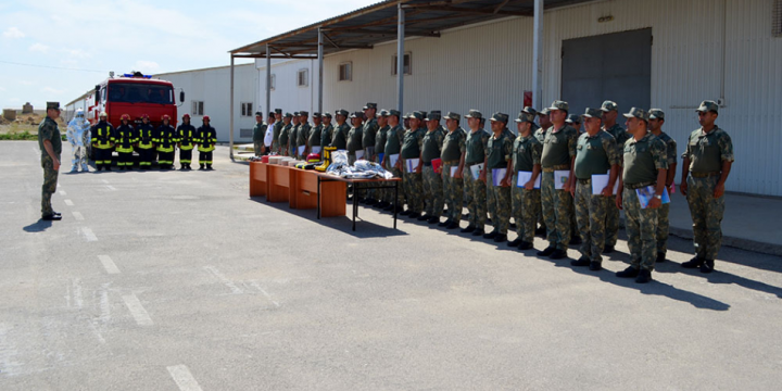 Fire protection team leaders hold training-methodical session, Defense Ministry 