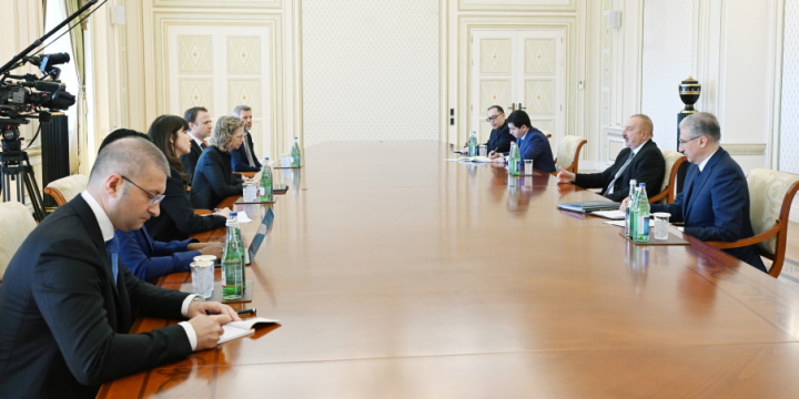 President Ilham Aliyev received Under-Secretary-General of the United Nations and Executive Director of UN Environment Programme 