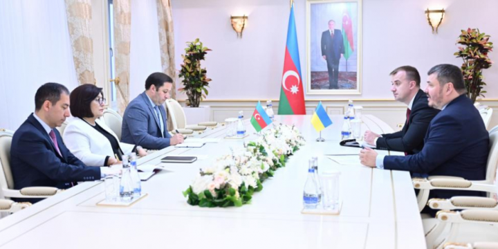 Azərbaycan-Ukrayna münasibətlərinin mövcud vəziyyəti ilə bağlı fikir mübadiləsi aparılıb