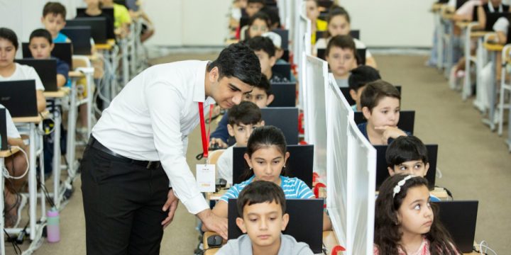 “Deneyap” texnologiya laboratoriyasına şagird seçimi imtahanı keçirilib