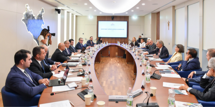 Azerbaijan’s Economy Minister holds series of meetings in Italy