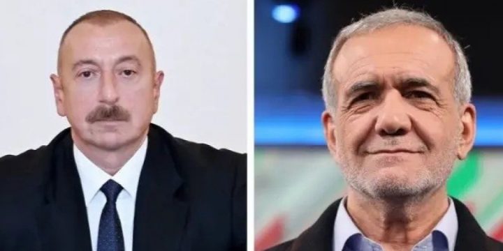 Prezident İlham Əliyev Məsud Pezeşkiana zəng edib