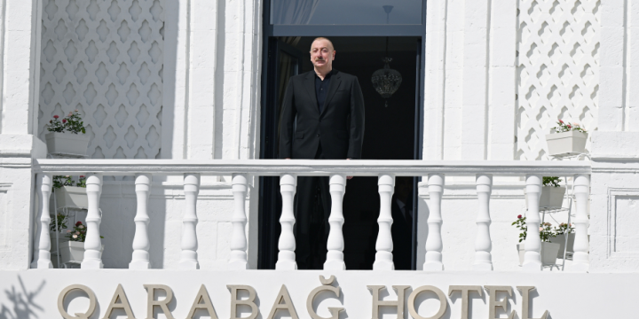 “Qarabag” hotel was inaugurated after major overhaul and restoration in Khankendi