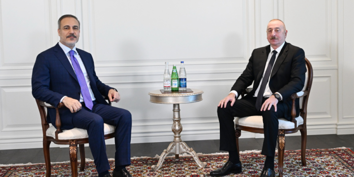 President Ilham Aliyev received Turkish Foreign Minister Hakan Fidan