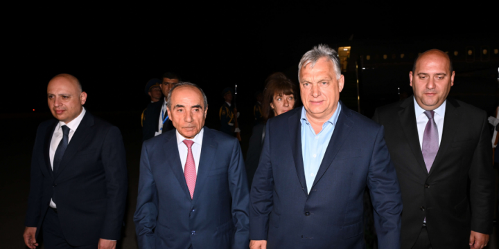 Prime Minister of Hungary Viktor Orban arrives in Azerbaijan