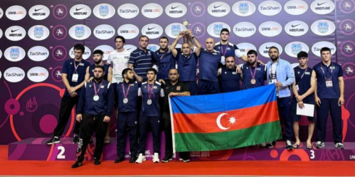 Azerbaijani freestyle wrestling team crowned European champions in Serbia
