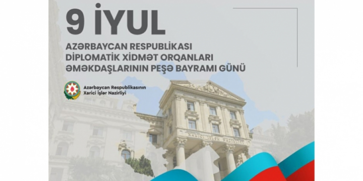 Azərbaycan Respublikasının diplomatik xidmət orqanlarının yaradılmasından 105 il ötür