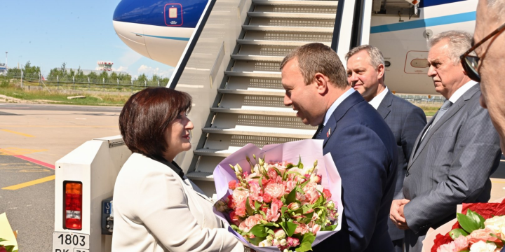 Sahibə Qafarova Rusiya Federasiyasına işgüzar səfərə gedib