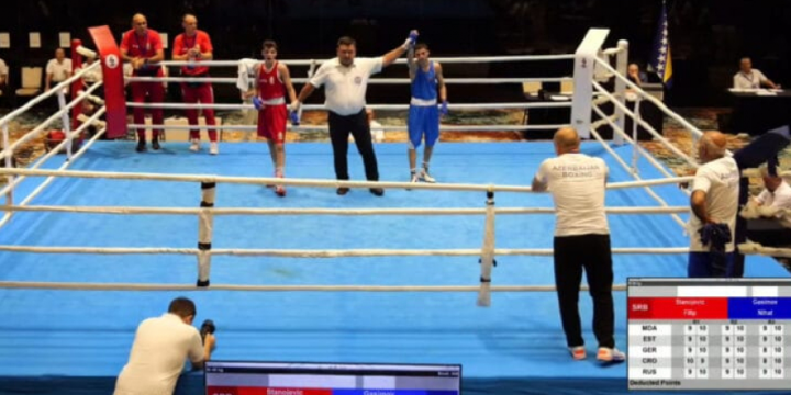 Another Azerbaijani boxer reaches final of European Championships in Sarajevo