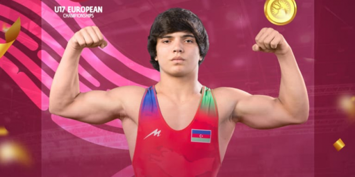Azerbaijani wrestler claims European crown