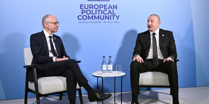 President of Azerbaijan Ilham Aliyev met with Prime Minister of Luxembourg Luc Frieden in Oxford