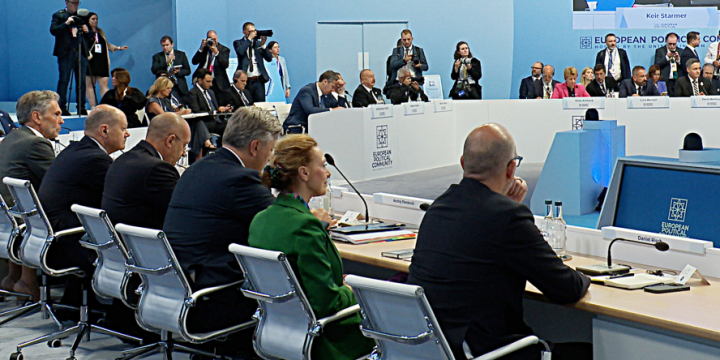 President Ilham Aliyev participated in opening plenary session of 4th summit of European Political Community
