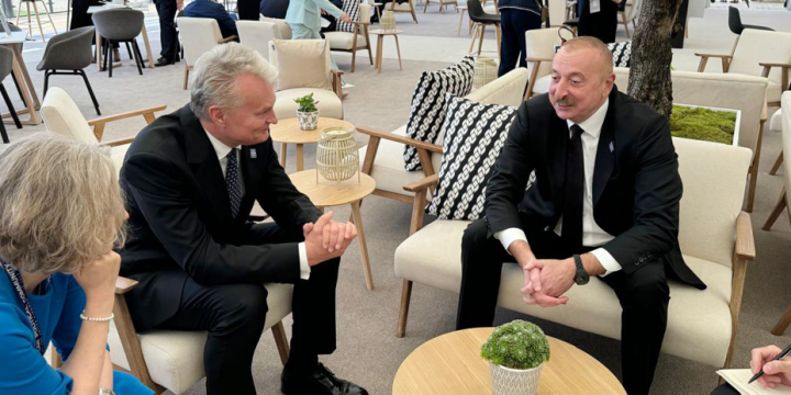 President of Azerbaijan Ilham Aliyev met with President of Lithuania Gitanas Nausėda in Oxford